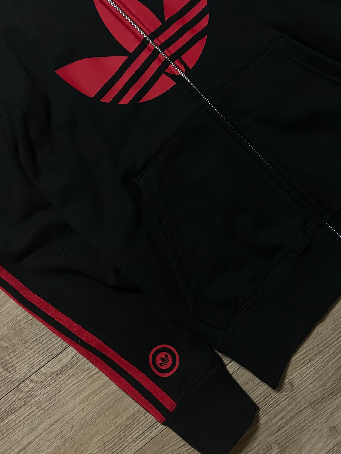 베이프 아디다스 콜라보 샤크 후드집업 S 상품이미지4