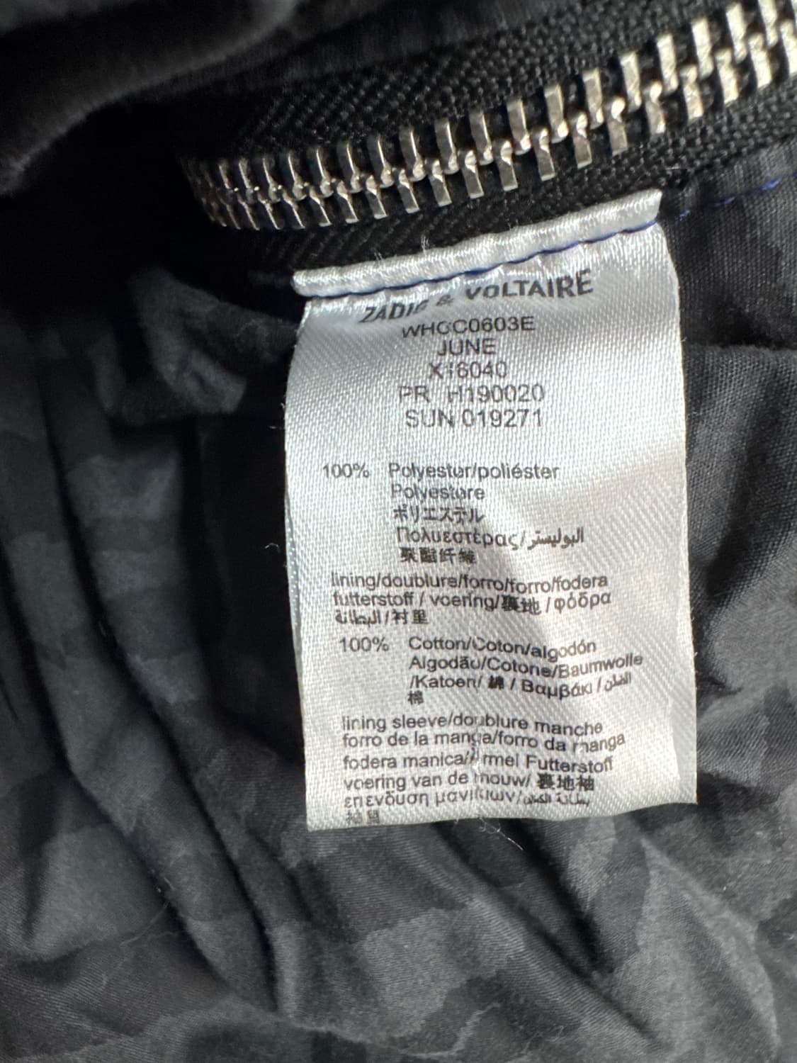 쟈딕앤볼테르 키즈10세 하이넥 후디 패딩 상품이미지8