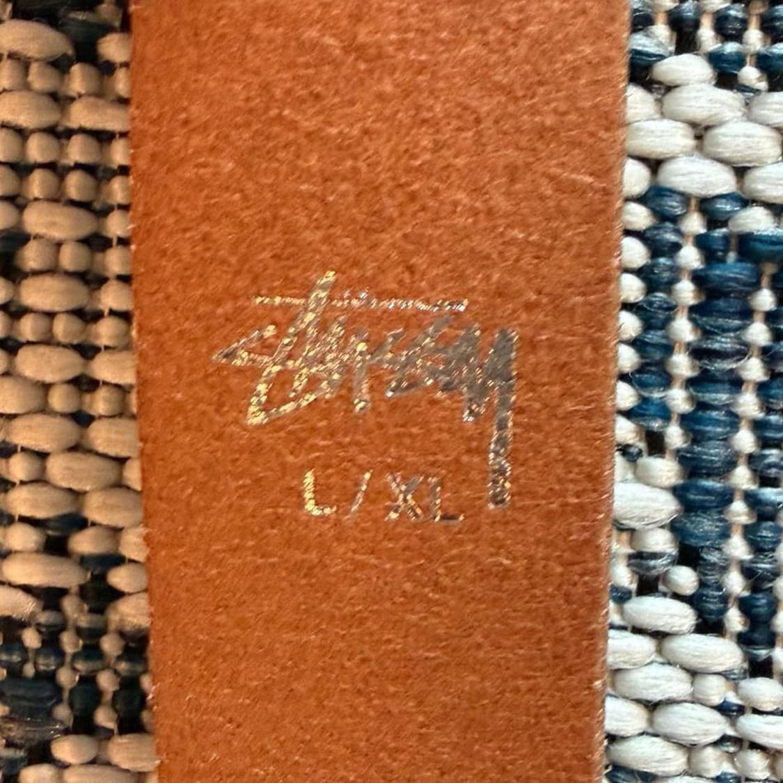 스투시 스터드 레더 벨트 본 화이트 상품이미지5