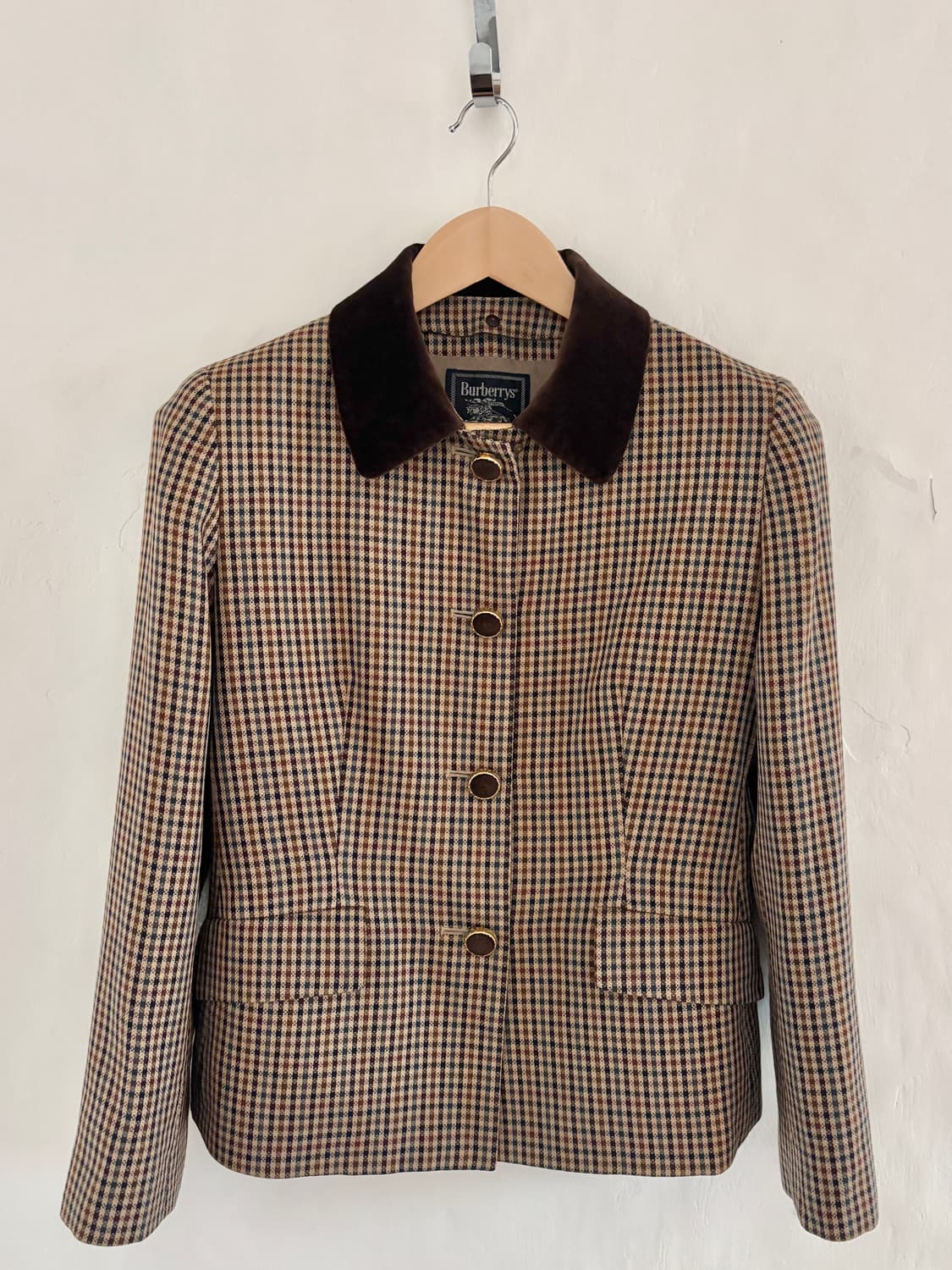 90s Burberrys 체크 자켓 상품이미지1