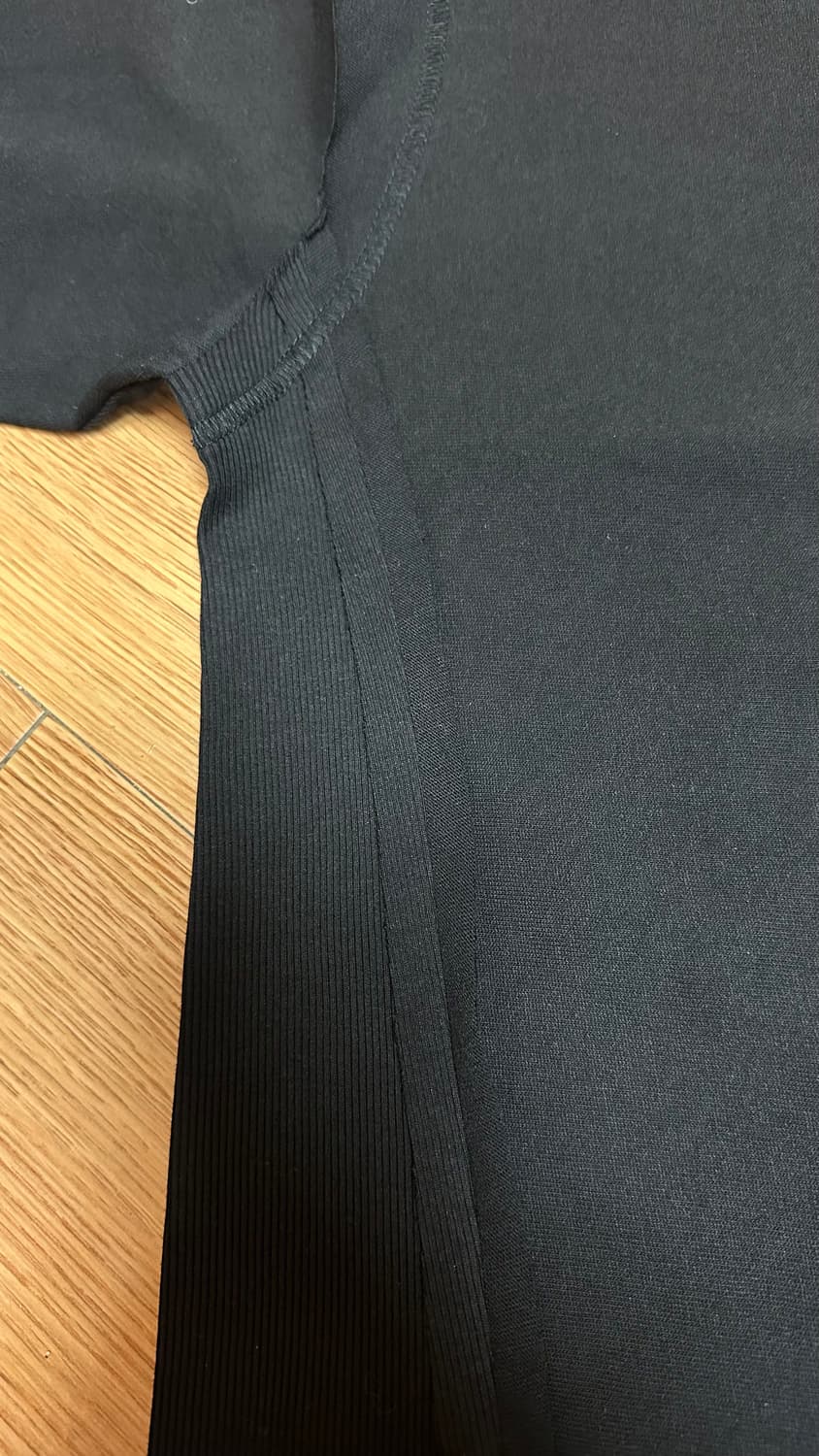 L) GU 언더커버 undercover 스웻셔츠 티셔츠 반팔 맨투맨 블랙 상품이미지4