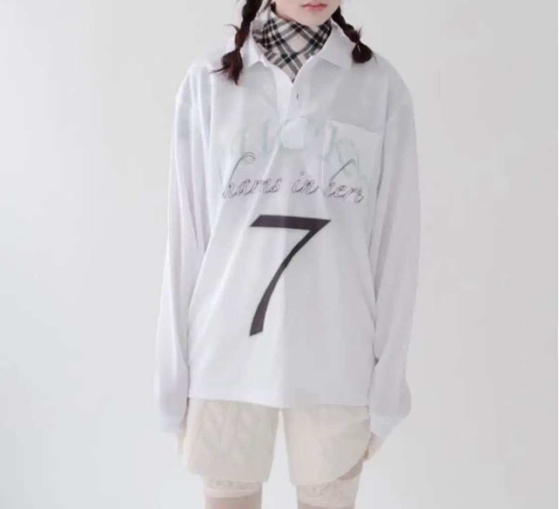 샵페어리 the lucky 7 polo shirt 화이트 상품이미지1