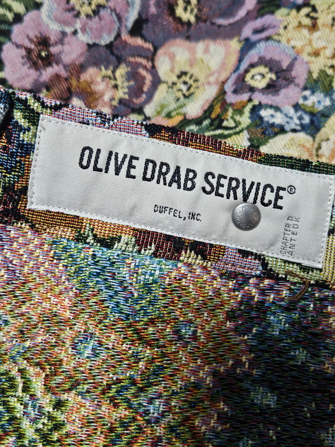 올리브 드랩 서비스 자켓 새제품 상품이미지3