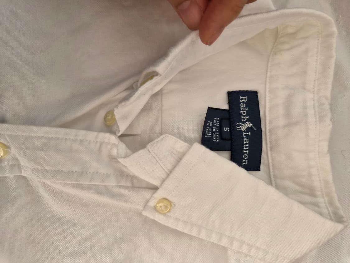 랄프로렌폴로 키즈 반팔옥스포드셔츠 5사이즈 상품이미지7