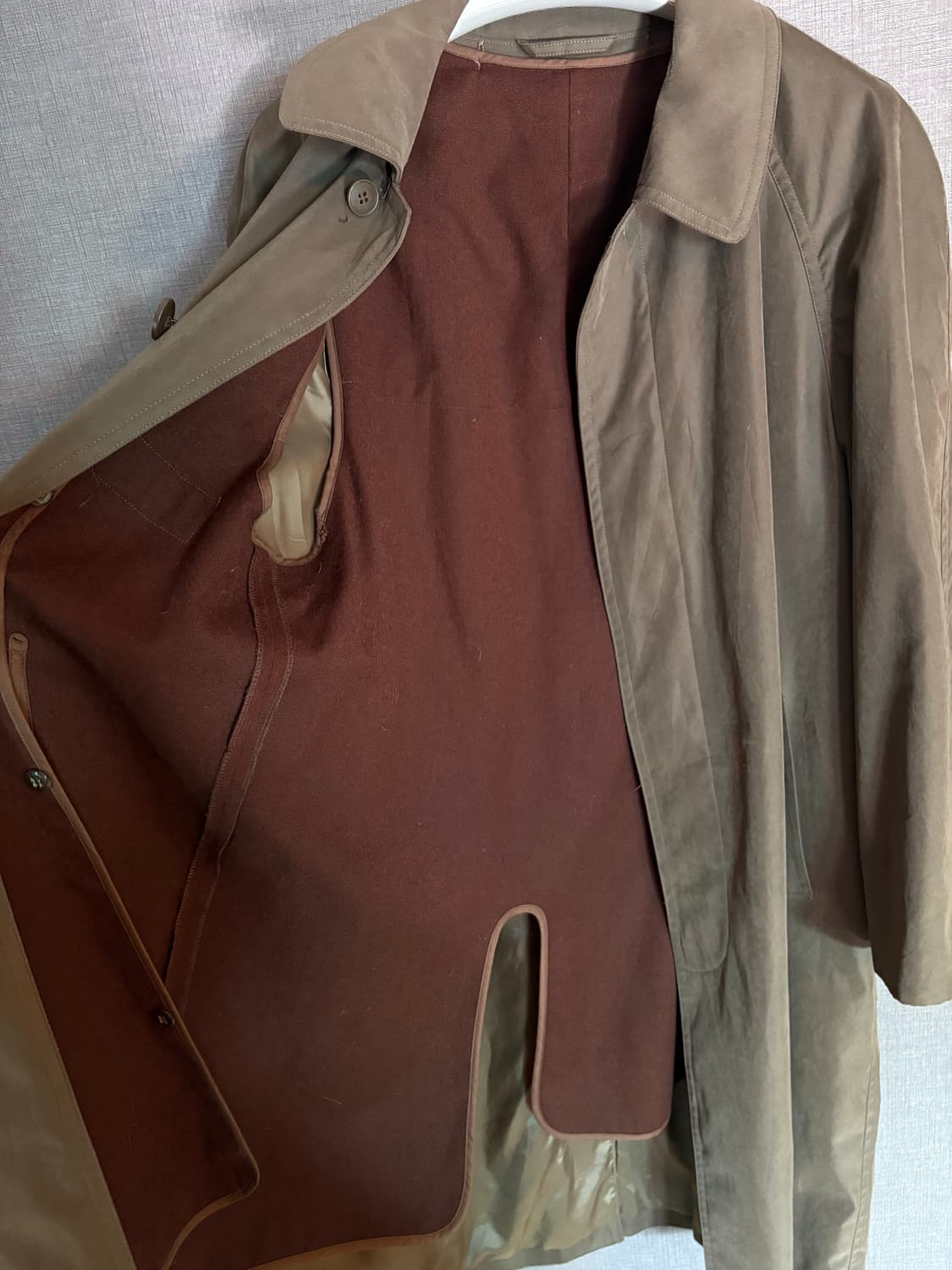 D'URBAN 남성 트렌치 코트 상품이미지5