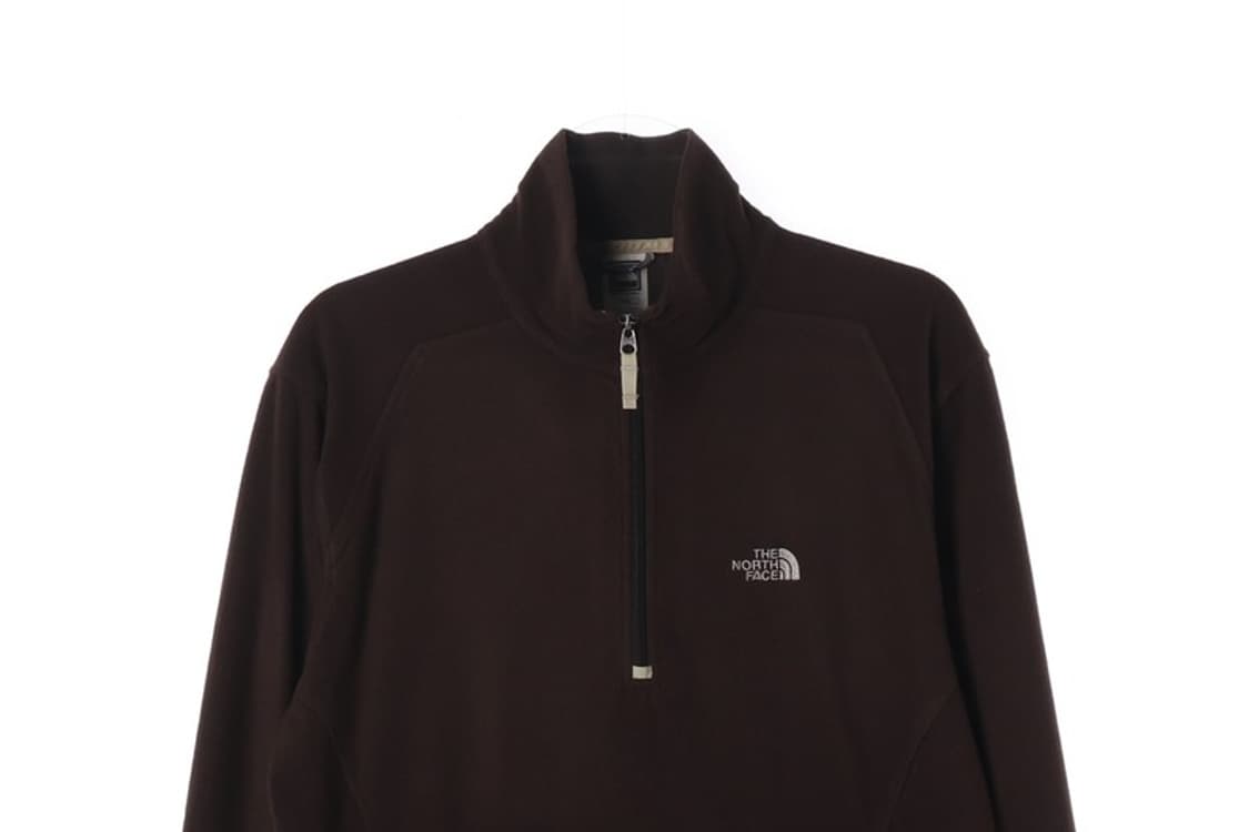 노스페이스 다크 브라운 반지업 후리스 M 상품이미지3