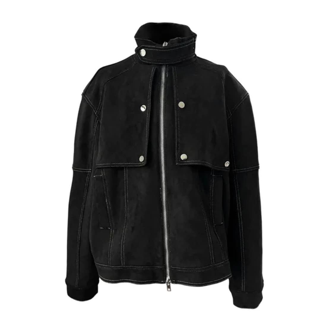 빈티지 스티치 스웨이드 자켓 상품이미지1