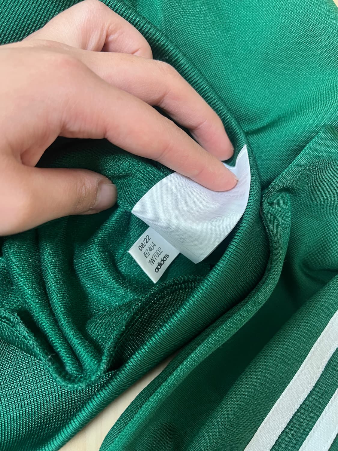 아디다스 파이어버드 크롭 져지 그린  상품이미지4