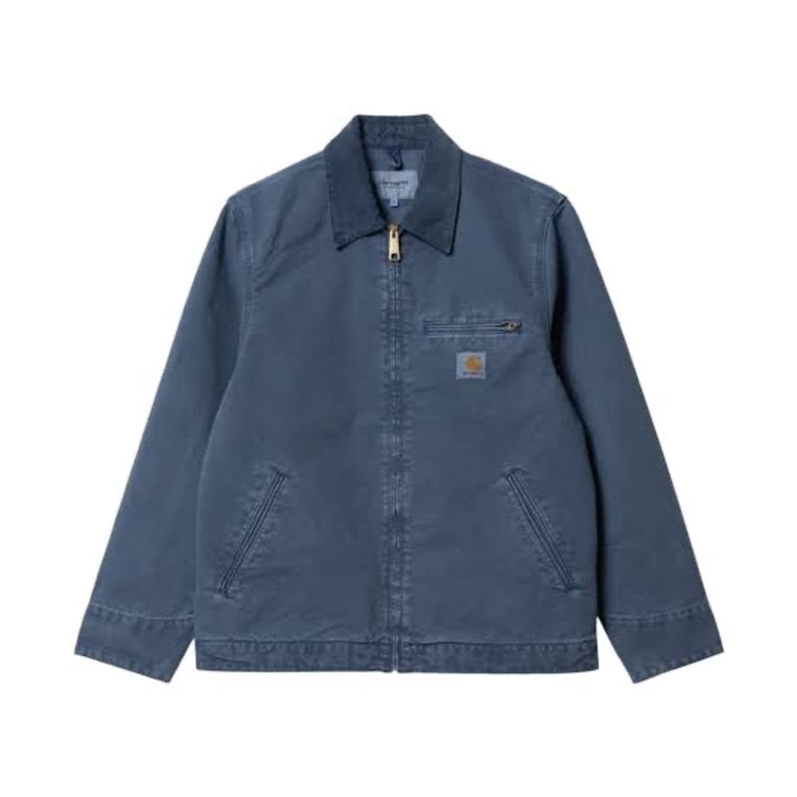 칼하트 WIP 코튼 포플린 라인드 디어본 캔버스 페이디드 디트로이트 자켓 상품이미지1