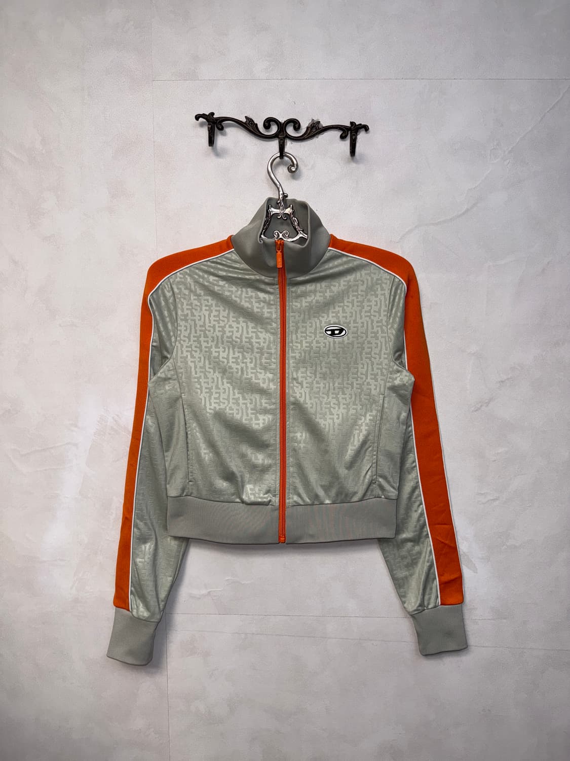 DIESEL f-macsy track jersey gray M 상품이미지3