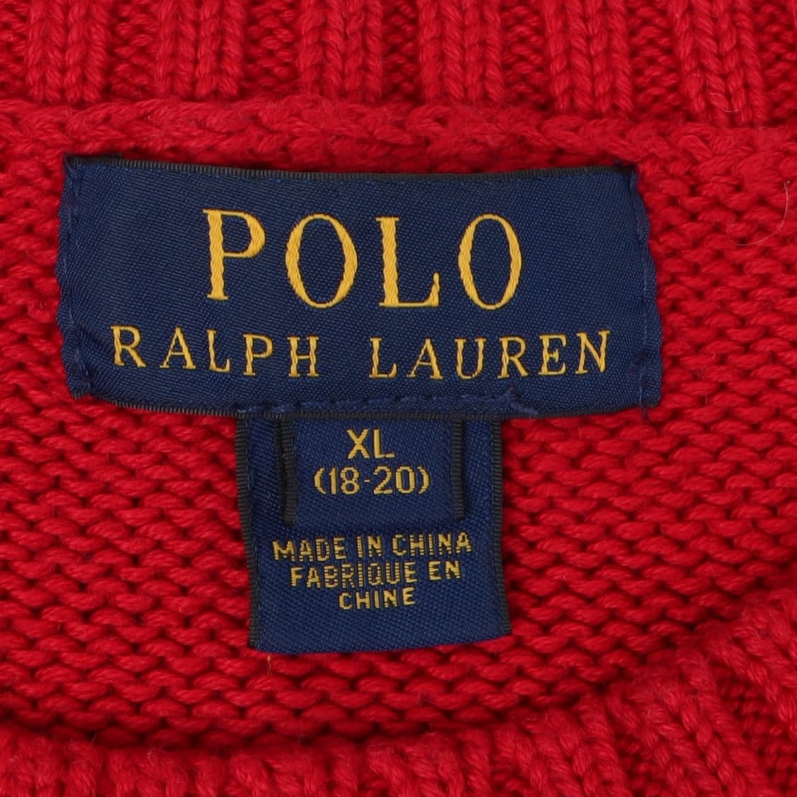 폴로 랄프로렌 레드 스트라이프 니트 상품이미지8