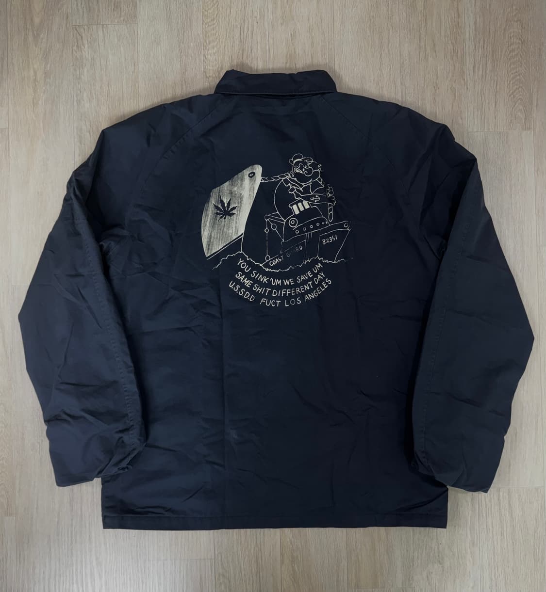 퍽트 FUCT SSDD 뽀빠이 워크자켓 (Rare XL) 상품이미지6