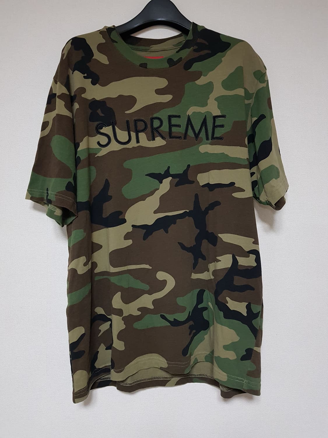 슈프림 케피탈 반팔 티셔츠 우드랜드 카모 25SS 상품이미지2