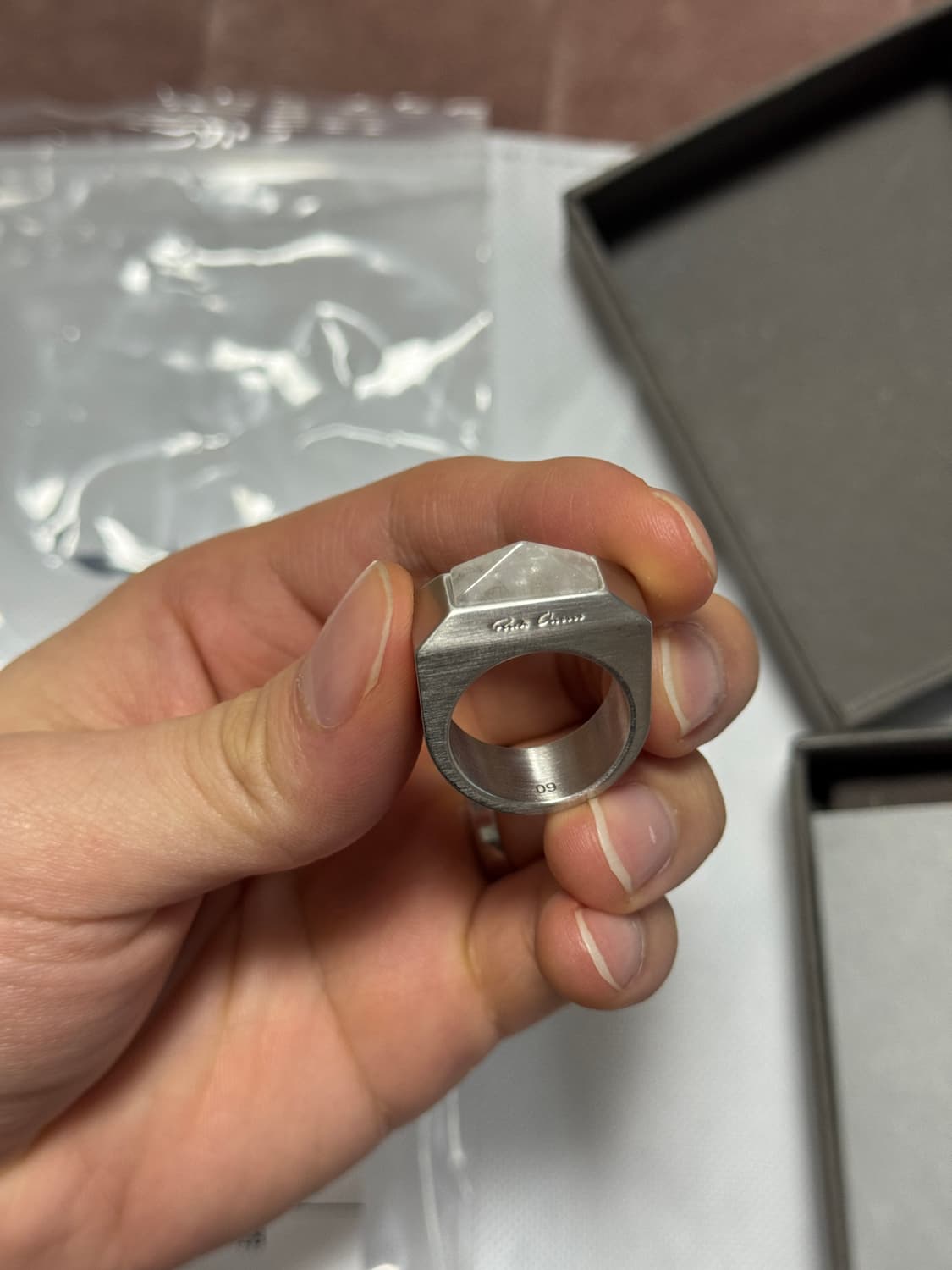 릭오웬스 피라미드링 60호 상품이미지5