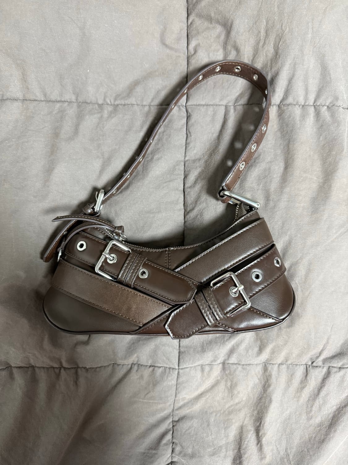 ZARA SHOULDER BAG BROWN 상품이미지1