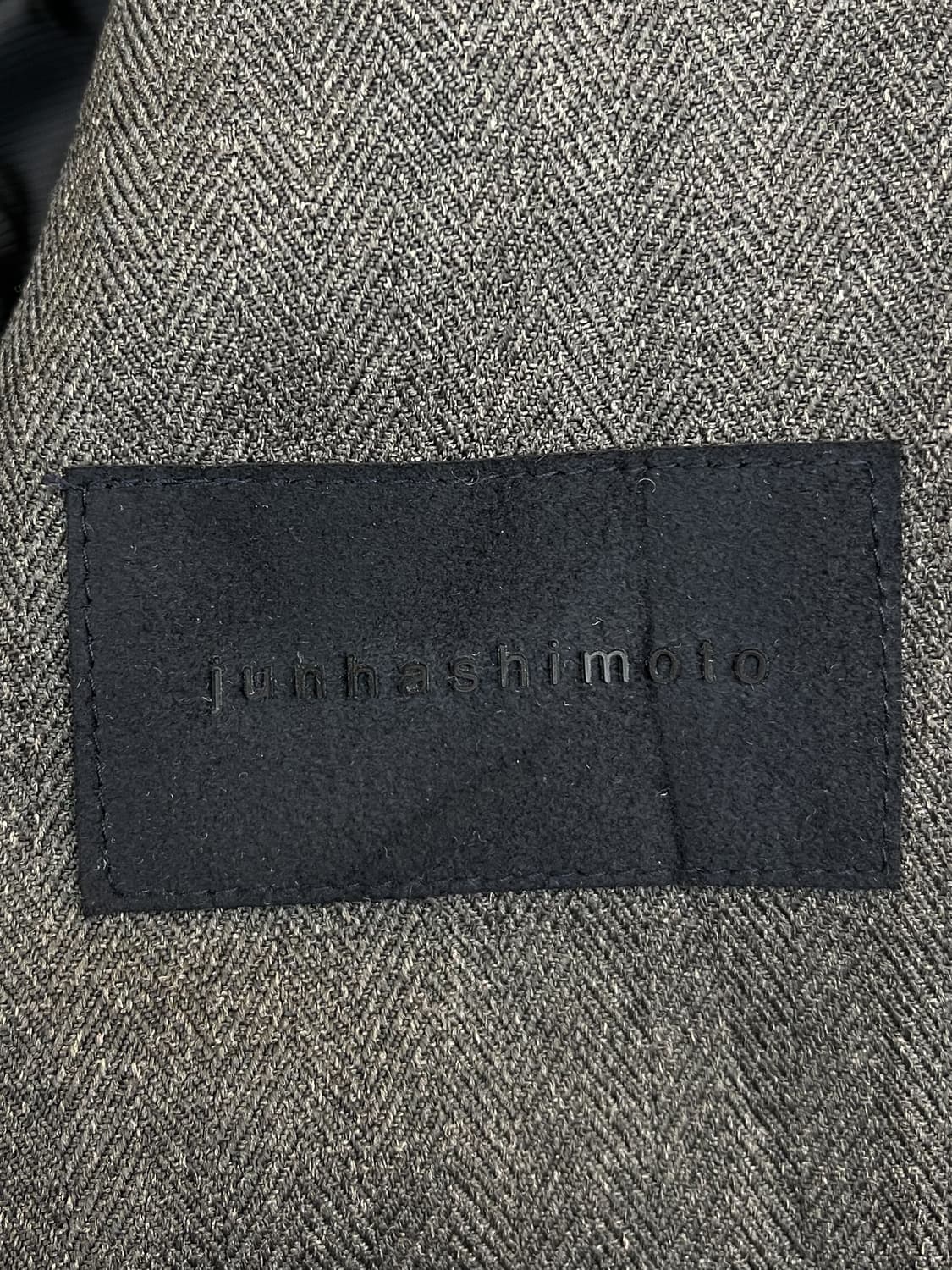 준 하시모토 더블 브레스티드 울 후드 자켓 상품이미지8