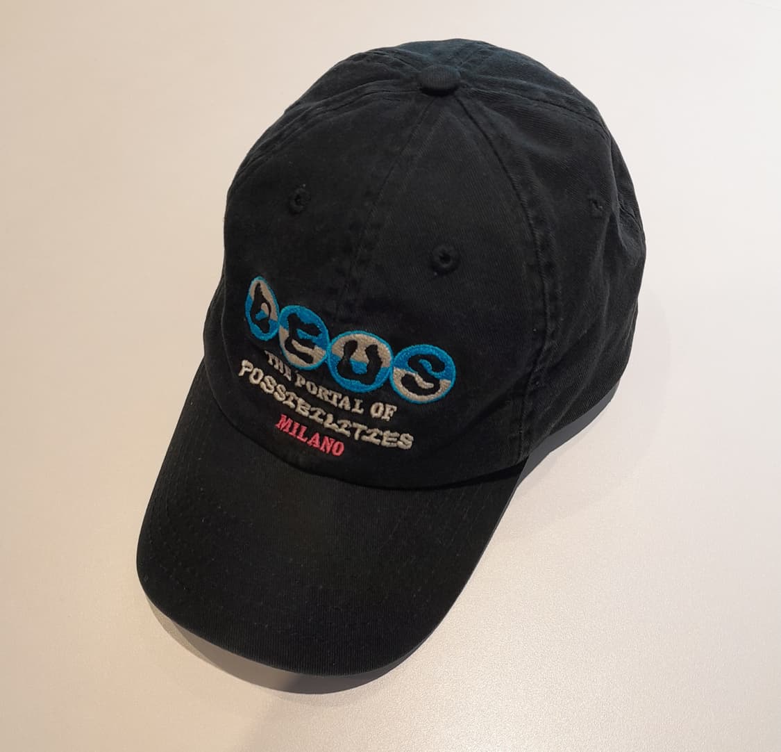 💥데우스 엑스마키나 밀라노 워싱 볼캡 (블랙)
 상품이미지1