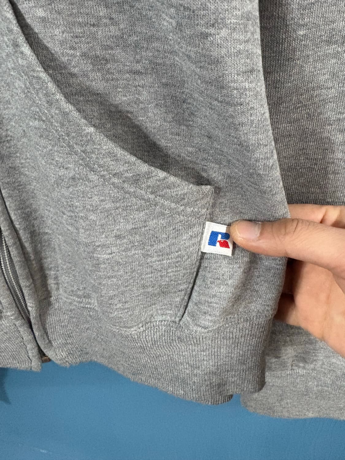 90's Russell Athletic zip-up  Sweat Hood 상품이미지6