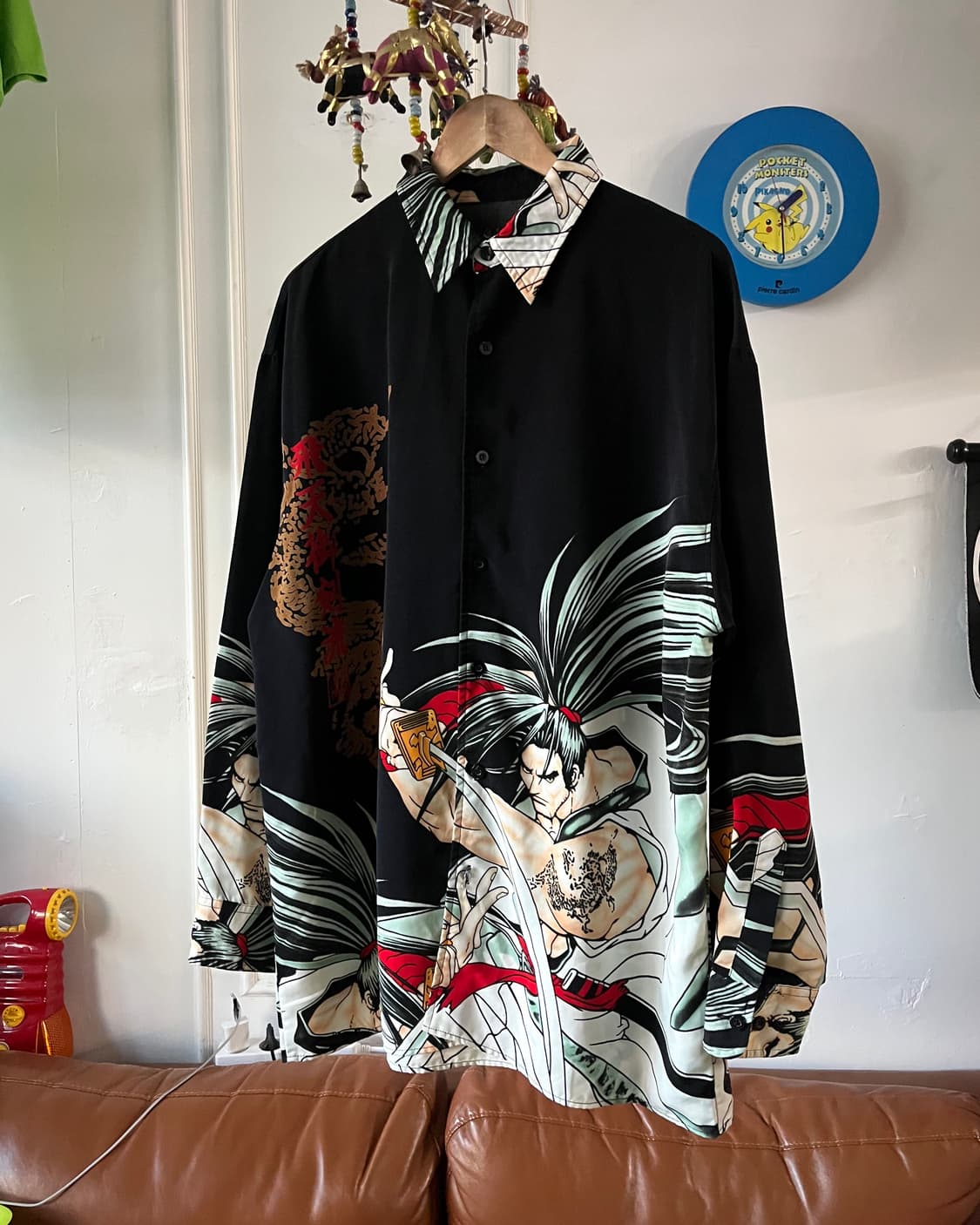 90-00s MATCH ONE  Samurai Spirits Shirt 상품이미지4