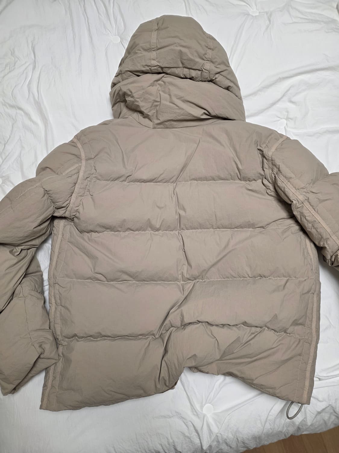 텐씨 서바이벌 다운 자켓 패딩 48 사이즈 베이지 상품이미지6