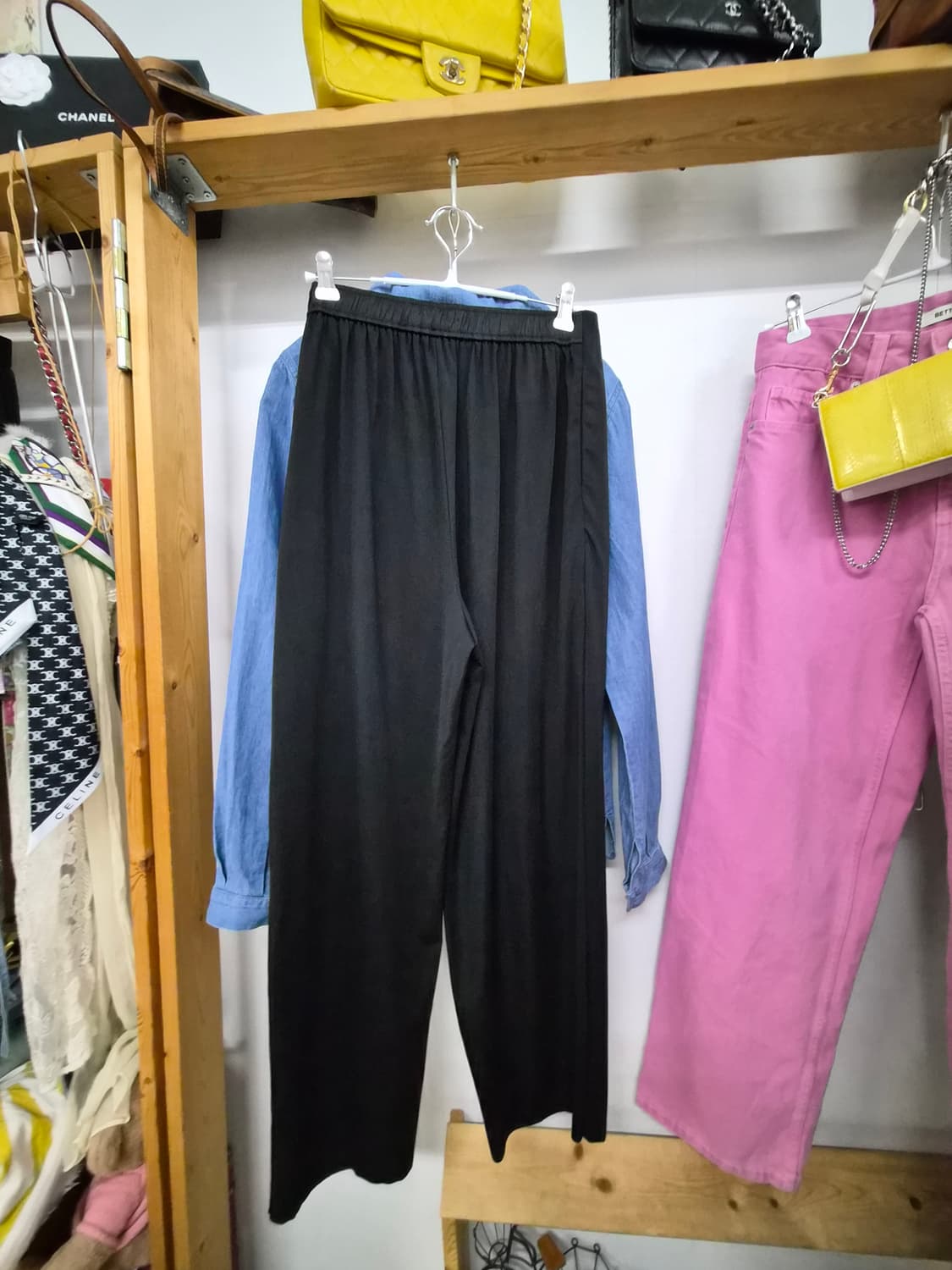 마크제이콥스 프릴벌룬데님. 언발 랩 스판 슬렉스 상품이미지10