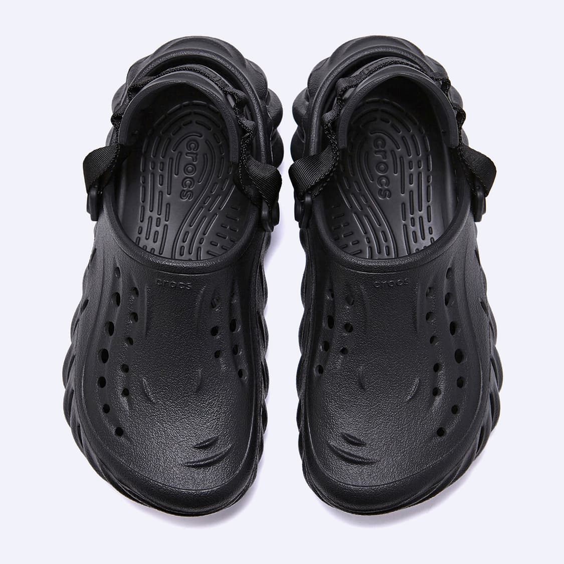 매장정품)) 크록스 에코 클로그 블랙 207937-001 / 남녀공용 상품이미지4