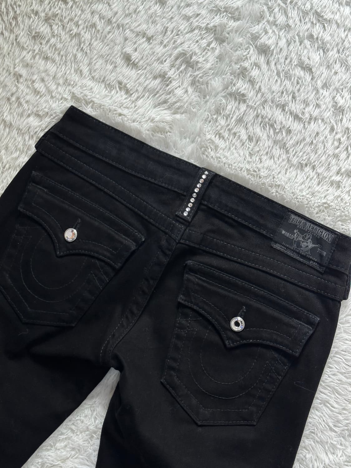 트루릴리전 블랙 스톤 부츠컷 청바지 27 상품이미지6