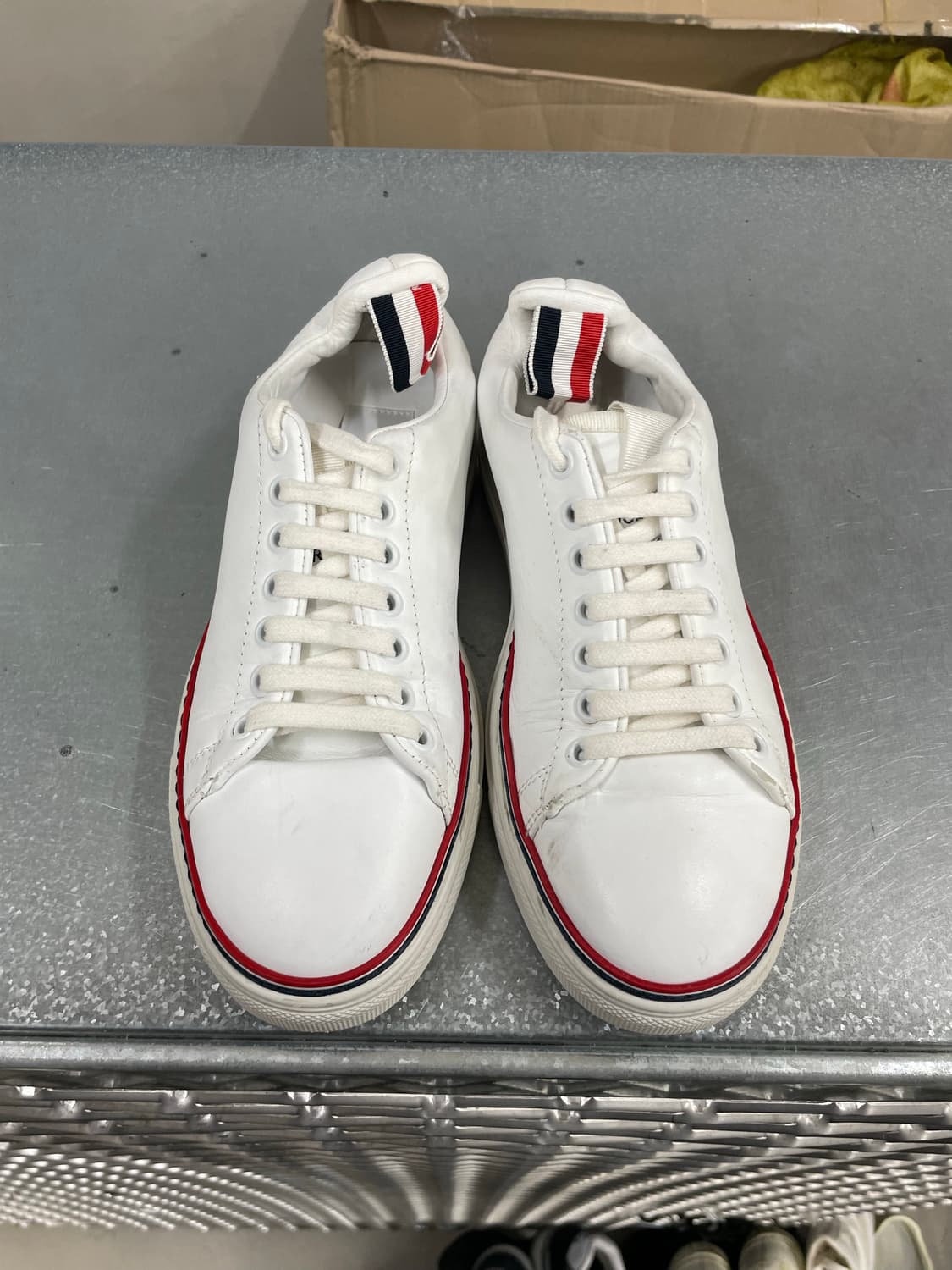 톰브라운 비텔로 카프 테니스 슈즈 us6 상품이미지5