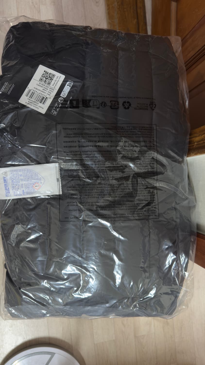 [L] 아크테릭스 세륨 다운 자켓 검정 새상품 상품이미지2