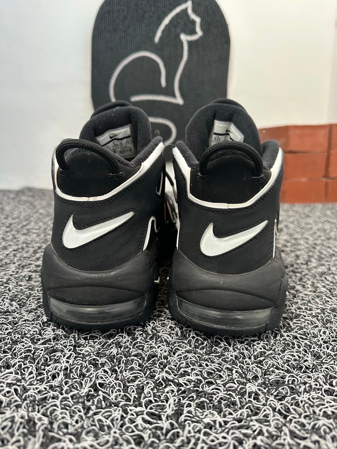 나이키 에어 모어 업템포 블랙 245 상품이미지4