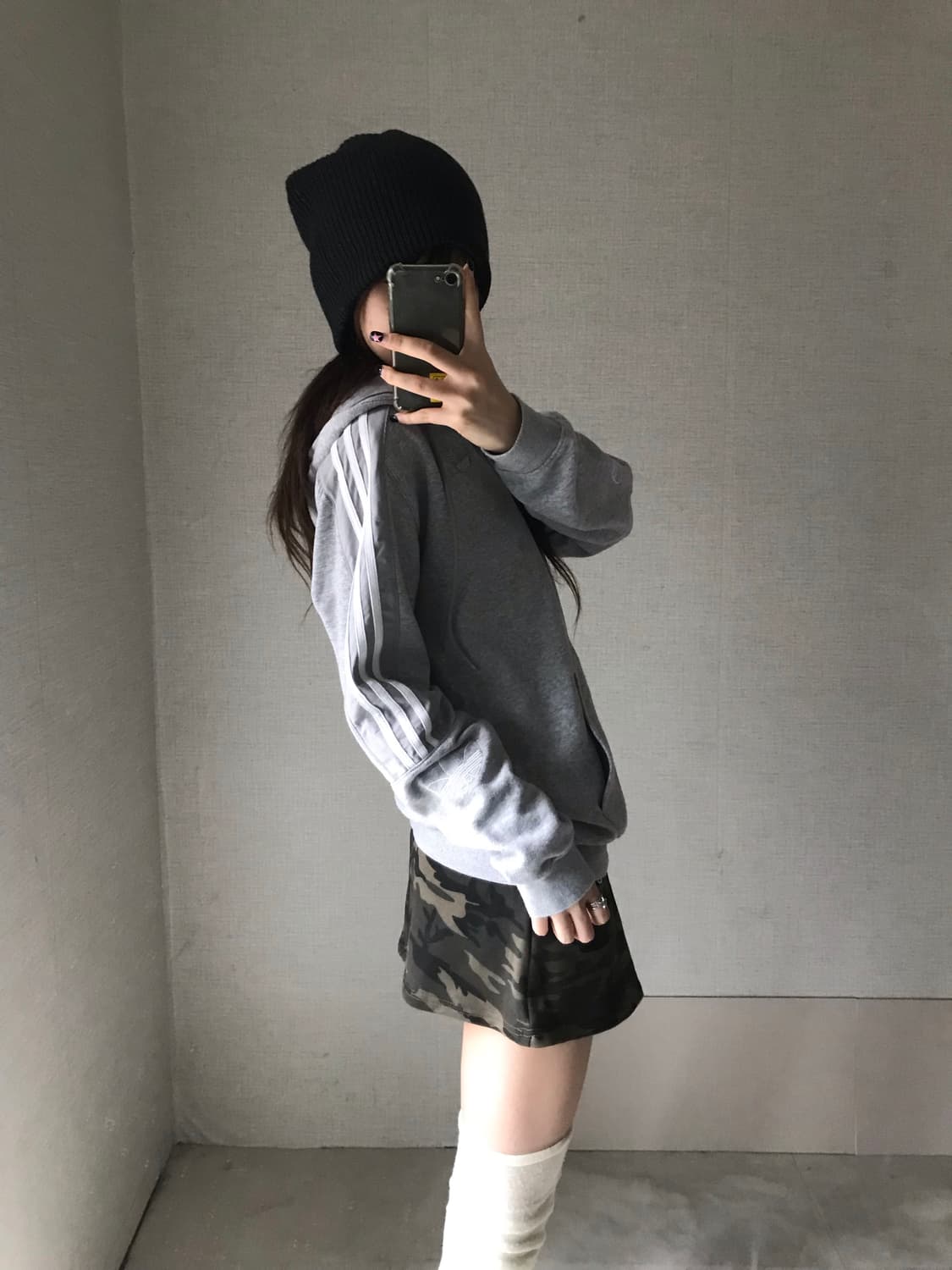 아디다스 그레이 파이어버드 후드집업 상품이미지4