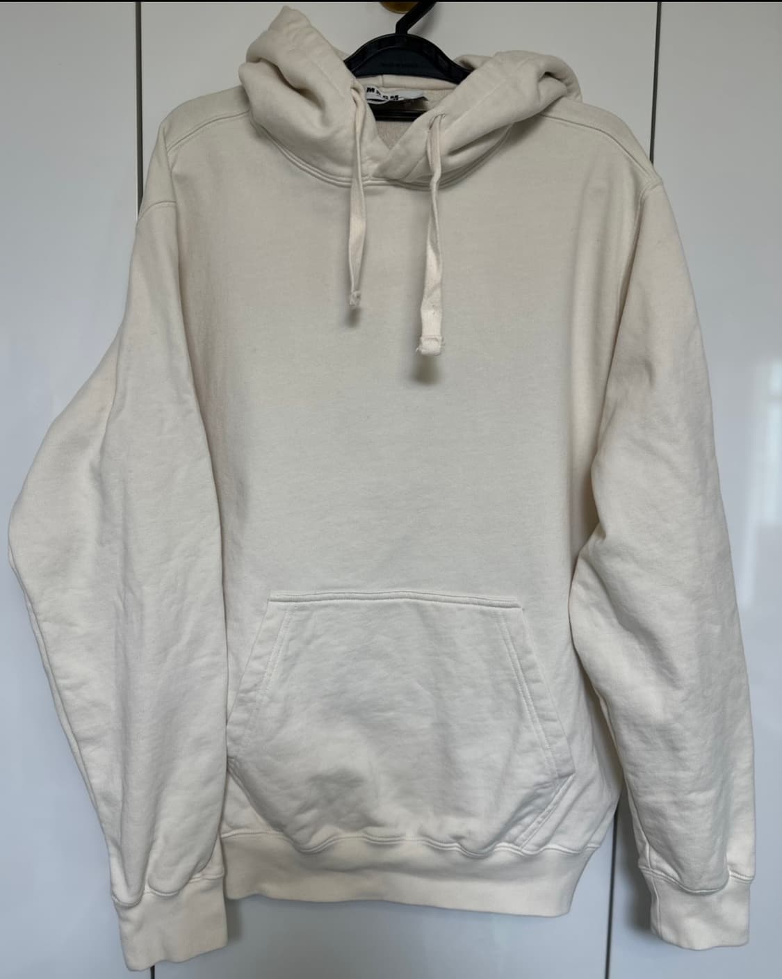 MSGM 아이보리 후드티 남여공용 상품이미지2