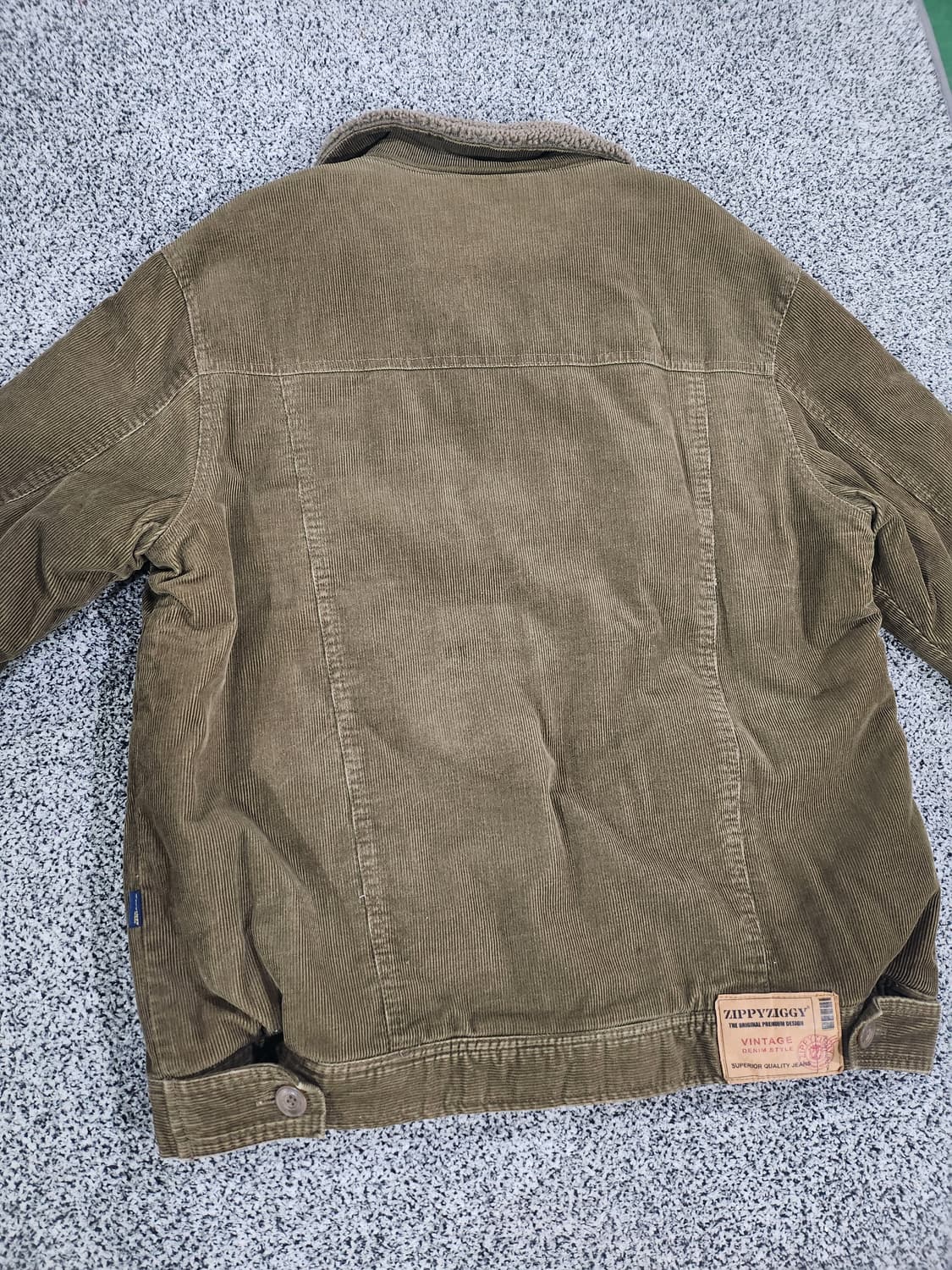 코듀로이 빈티지 양털 카라 자켓 상품이미지5