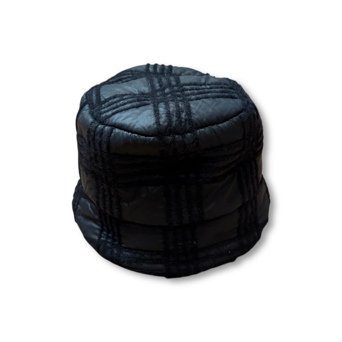 루카델라라마 울 체크 버킷햇  상품이미지2