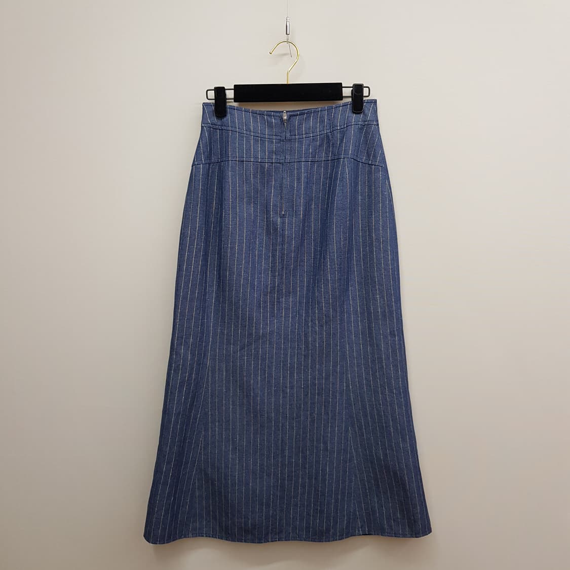 한섬 타임 TIME 2021 스트라이프  롱 스커트 64-94사이즈 상품이미지4