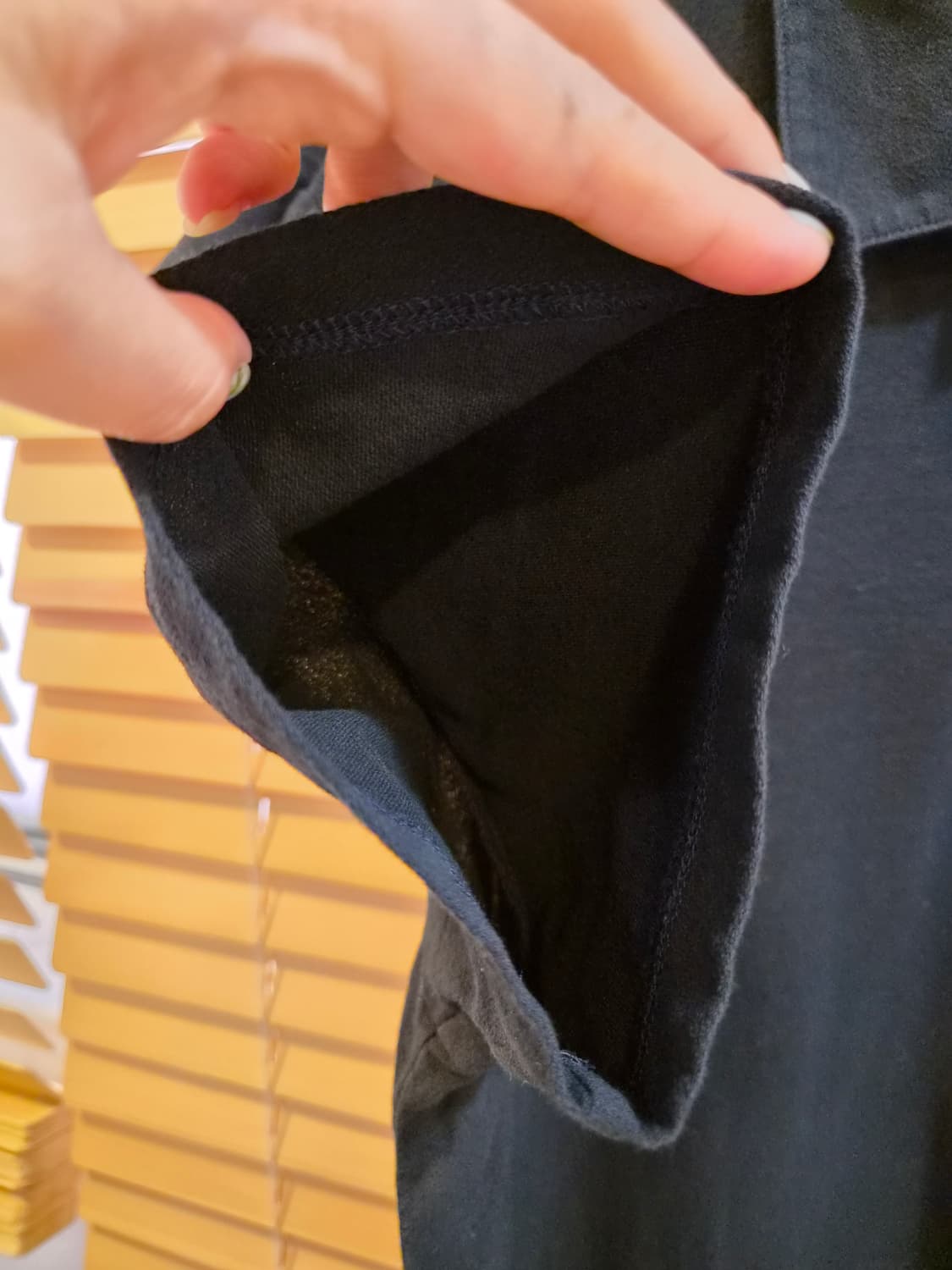 클럽모나코 남성 블랙 반팔PK카라티셔츠 XL사이즈 상품이미지5