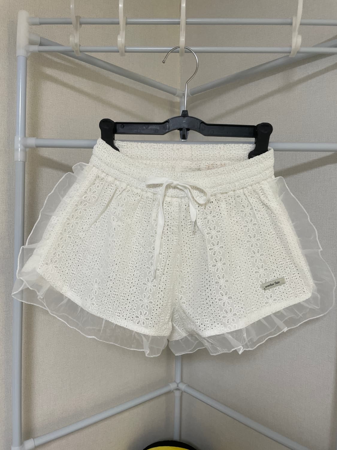 오버듀플레어 오간자 숏팬츠 상품이미지1
