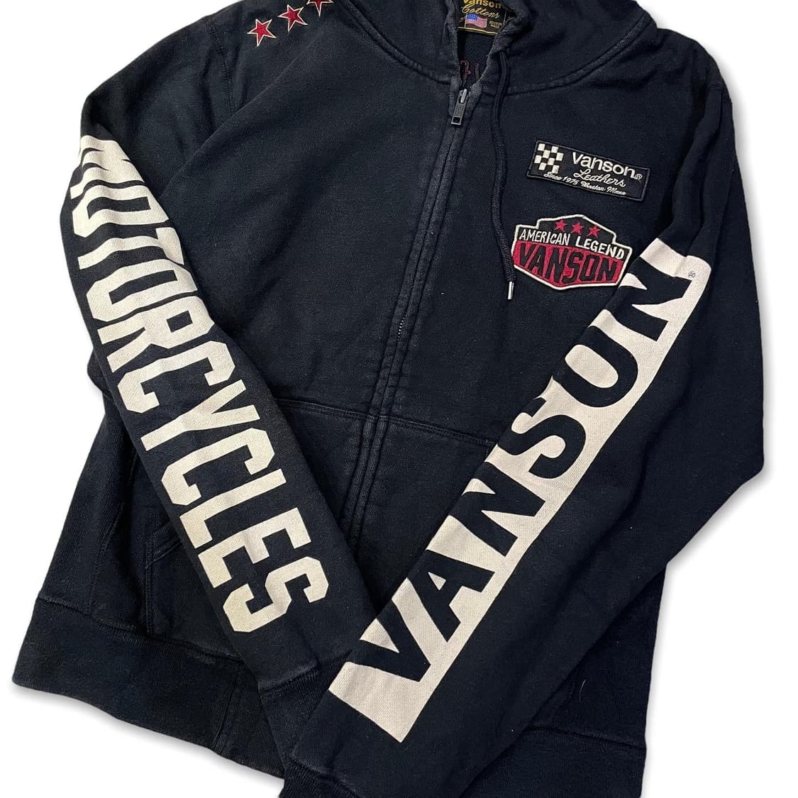 밴슨 리버스위브 후드 집업 상품이미지3