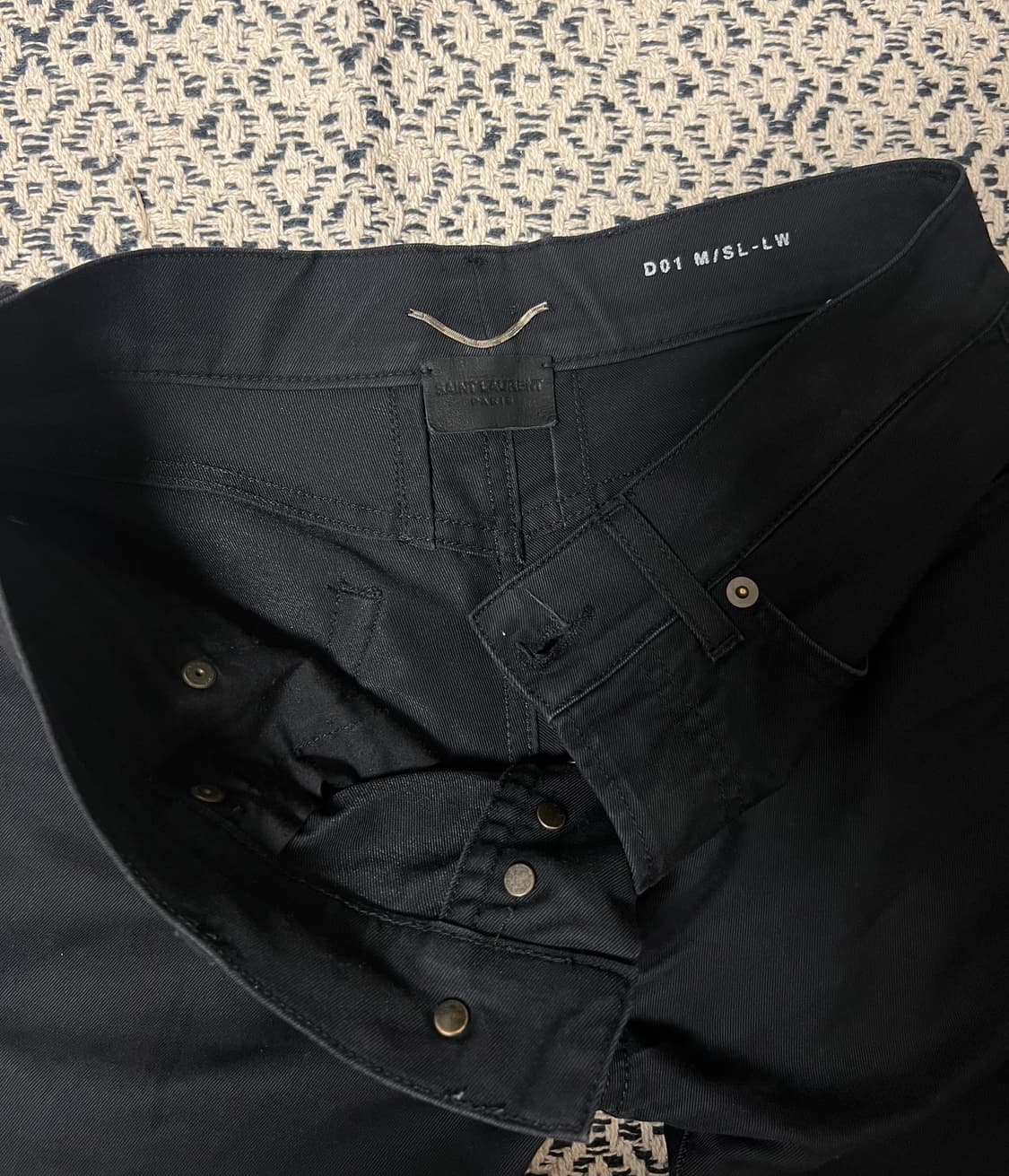 생로랑 d01 블랙진 상품이미지3