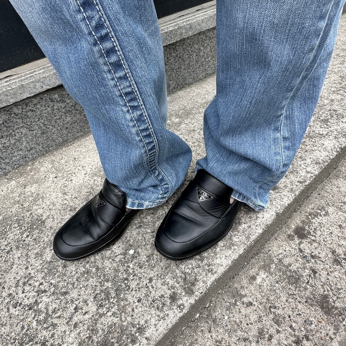 00s 프라다 스포츠 가죽 로퍼 상품이미지7