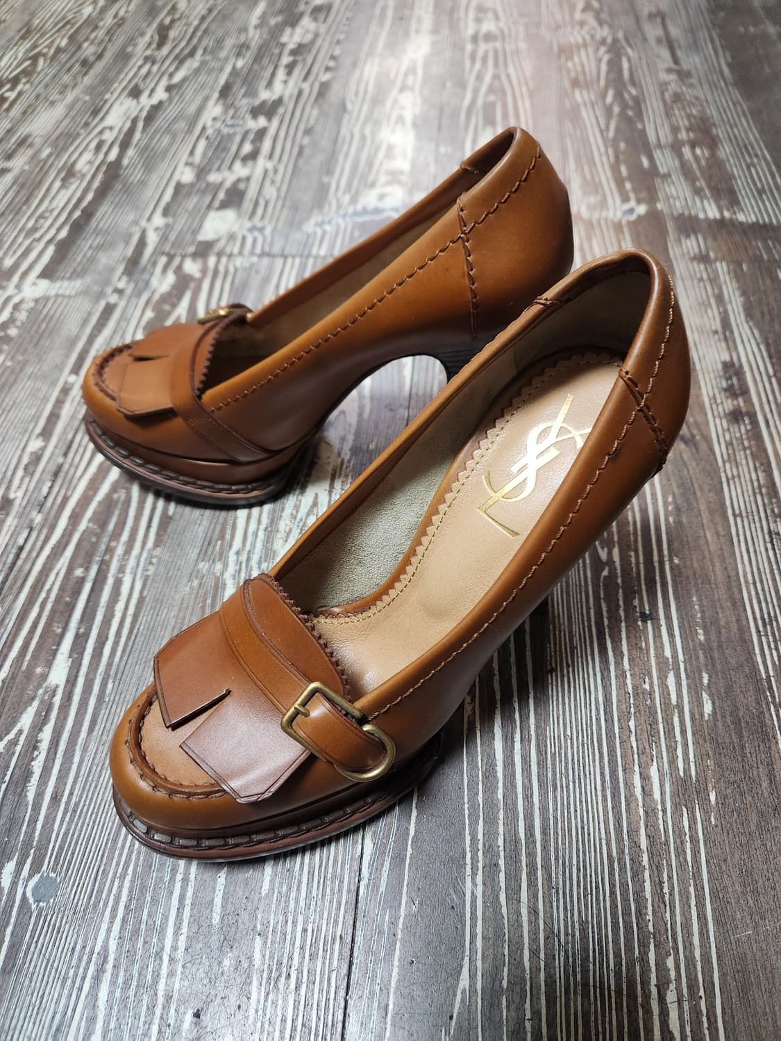 (정품)입생로랑 힐 36  1/2 상품이미지1