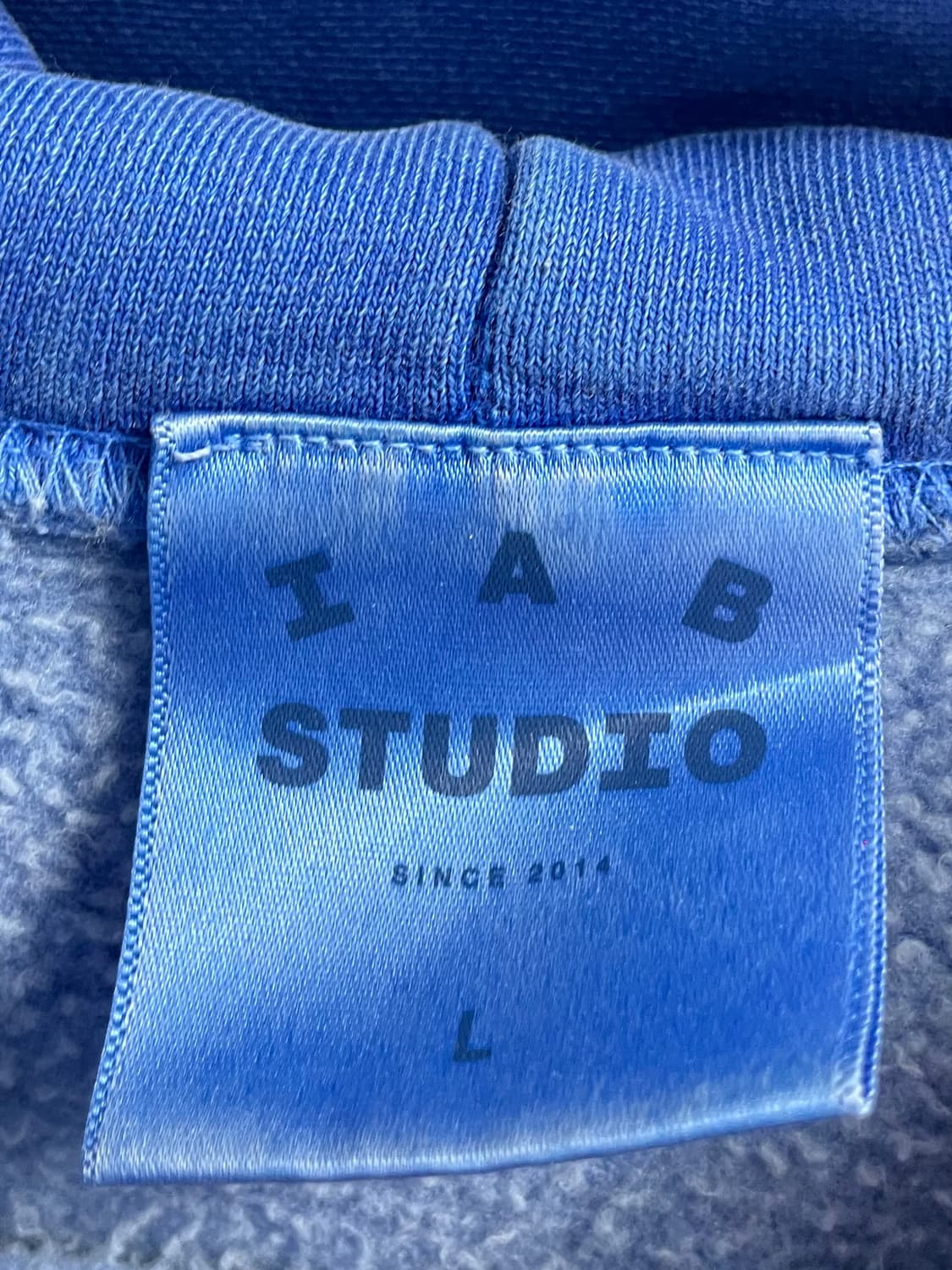 아이앱스튜디오 빅로고 피그먼트 후드티 (on.225)   상품이미지6