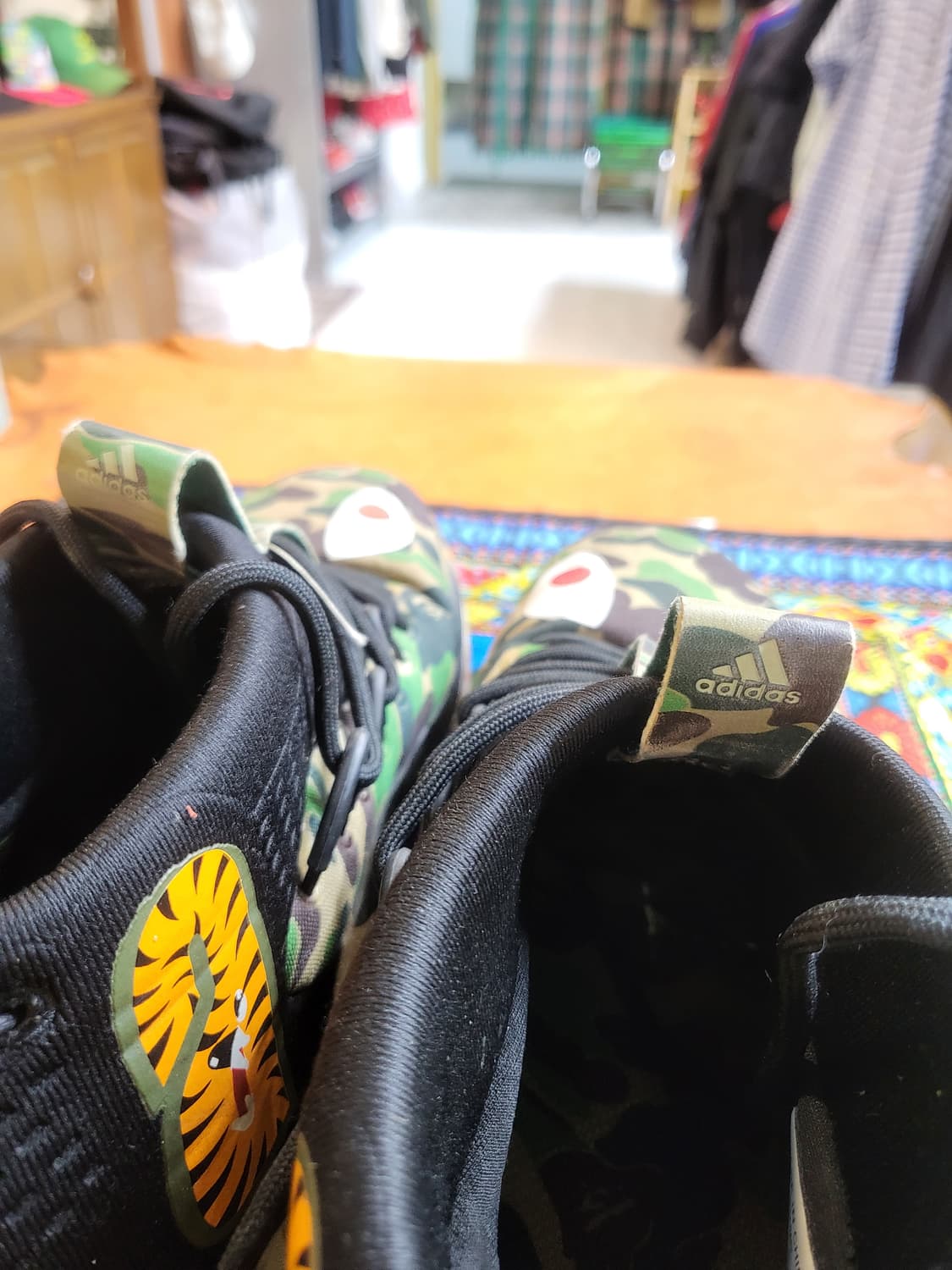 아디다스 × 베이프  데임4 상품이미지7