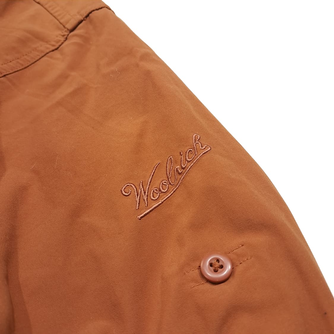 CK016 L 울리치 00s 롤업 브라운 헌팅 셔츠 남방 상품이미지6