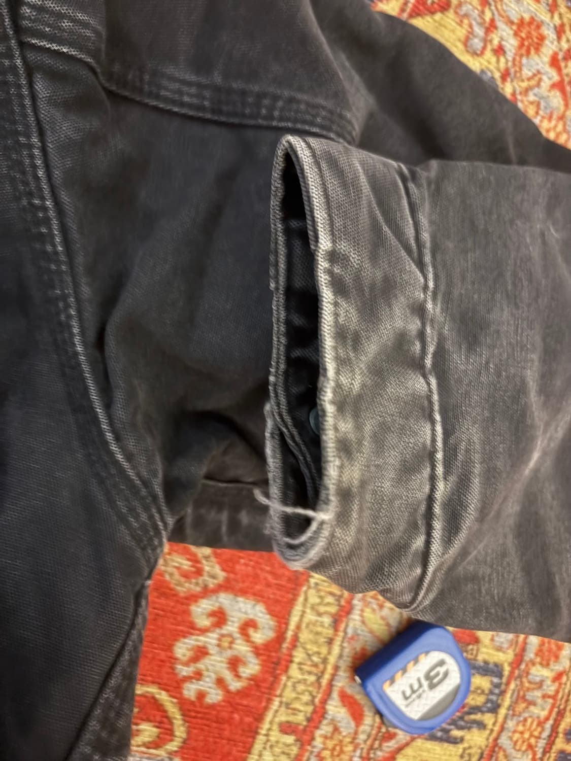 칼하트 빈티지 J97 디트로이트 자켓 blk xl 상품이미지9