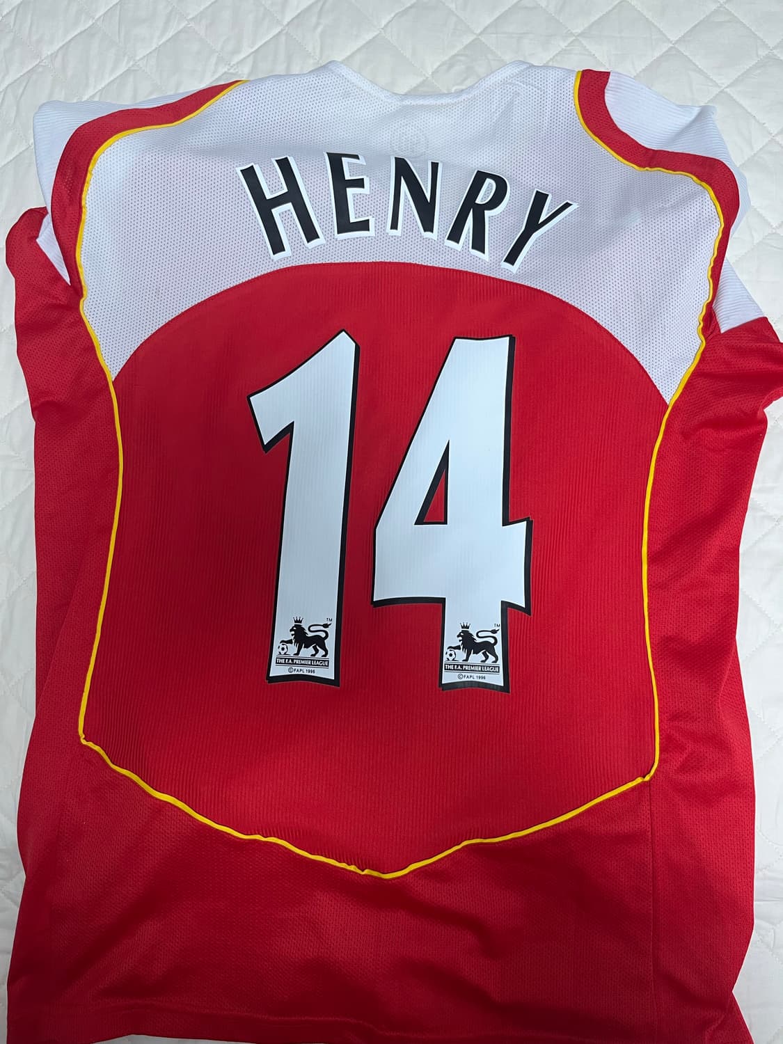 나이키 아스날 티에리 앙리 긴팔 유니폼 상품이미지2