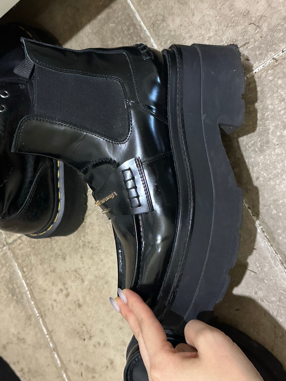 알렉산더왕 카터 플랫폼 앵클 첼시부츠 36 상품이미지4