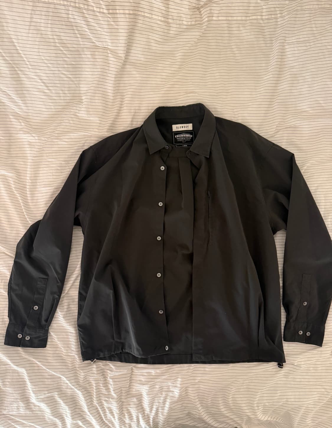 [슬로우보이X프리즘웍스] 오버사이즈 유틸리티 셔츠 상품이미지4