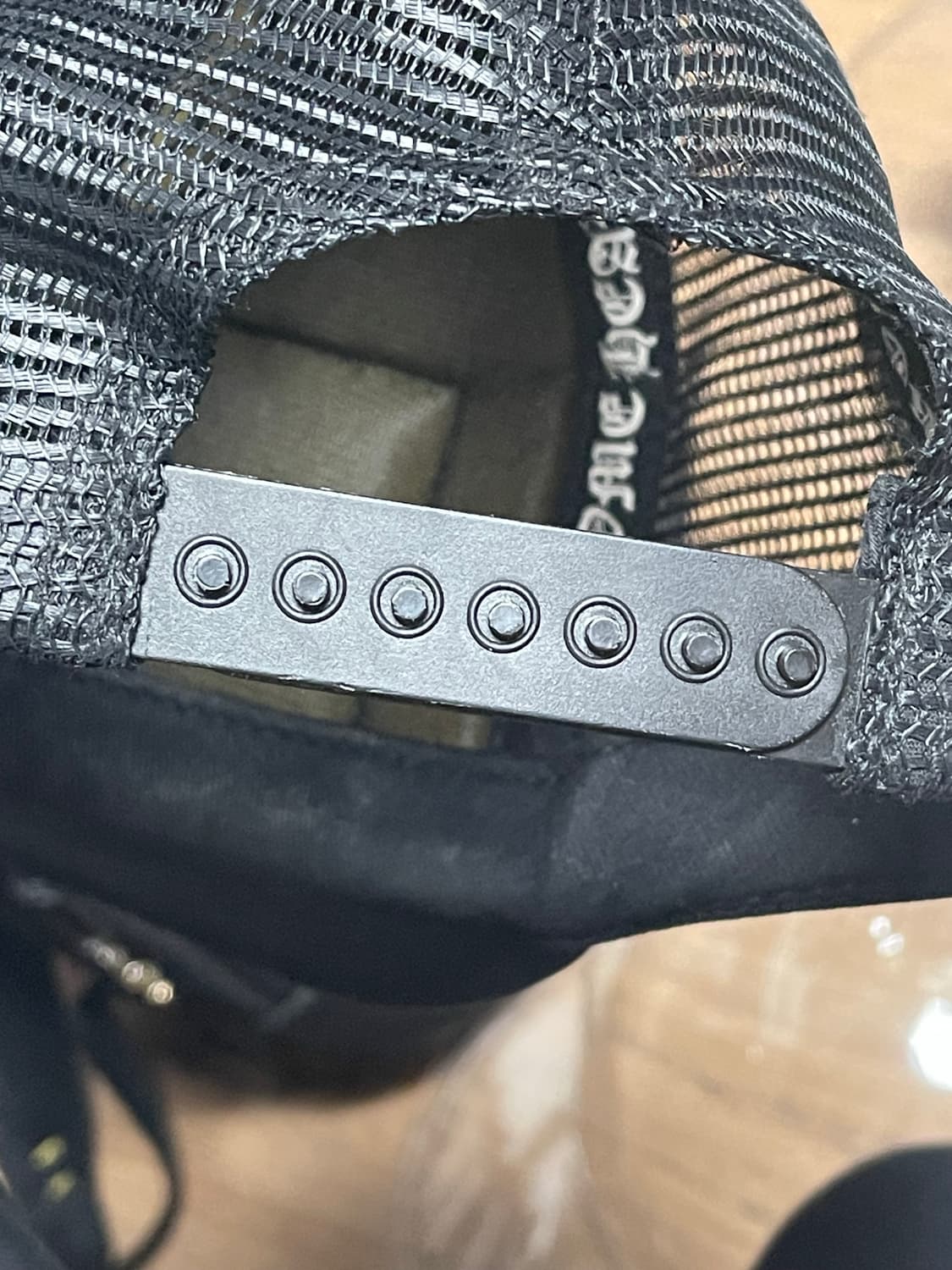 크롬하츠 블랙 패치 메쉬캡 상품이미지6