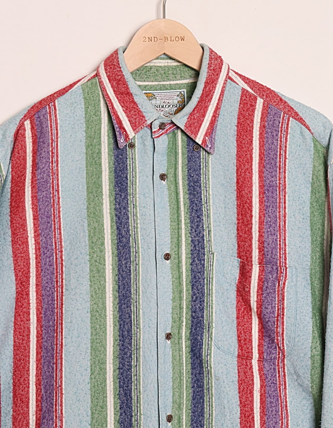  90's MINDLOOSER FluffFlannel Shirts 상품이미지2